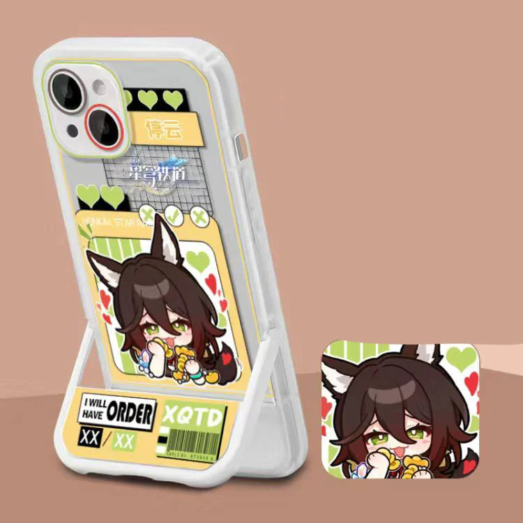 HSR Characters Silicone Case With Stand