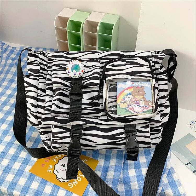 Cow Pattern Ita Pin Bag