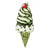 Dessert Fridge Magnet Cross Stitch Kit