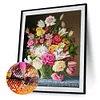 (5 Sizes) Flower-Full Square Diamond Painting