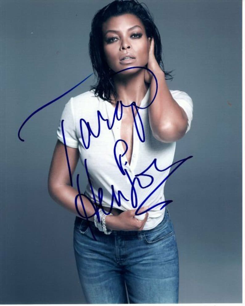 Taraji p. henson signed autographed Photo Poster painting