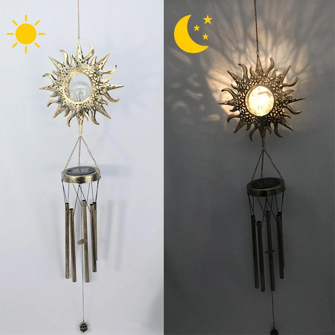 Solar Wind Chimes Light