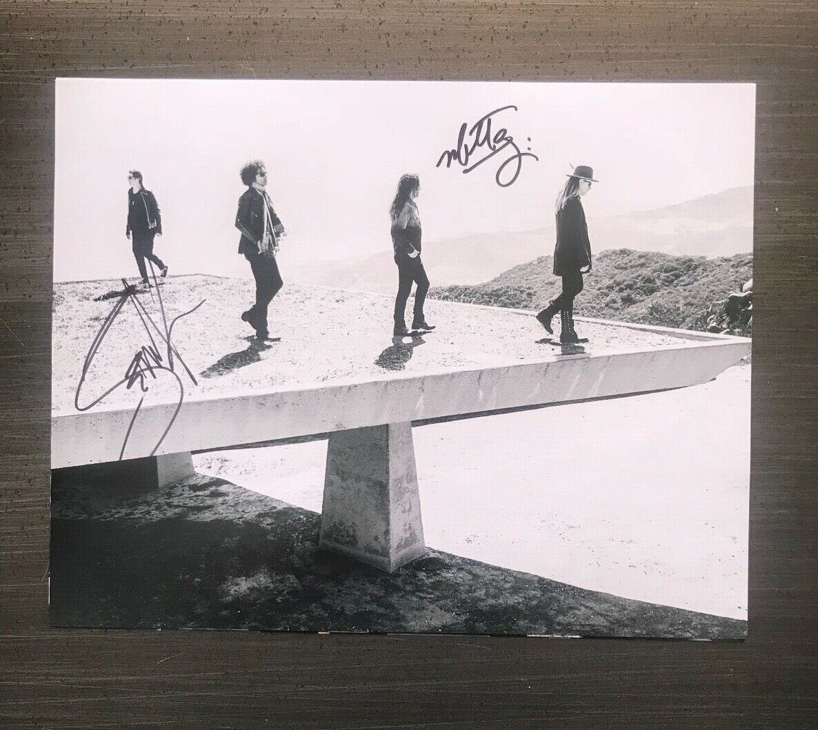 * ALICE IN CHAINS * signed 11x14 Photo Poster painting * MIKE INEZ & SEAN KINNEY * PROOF * 2