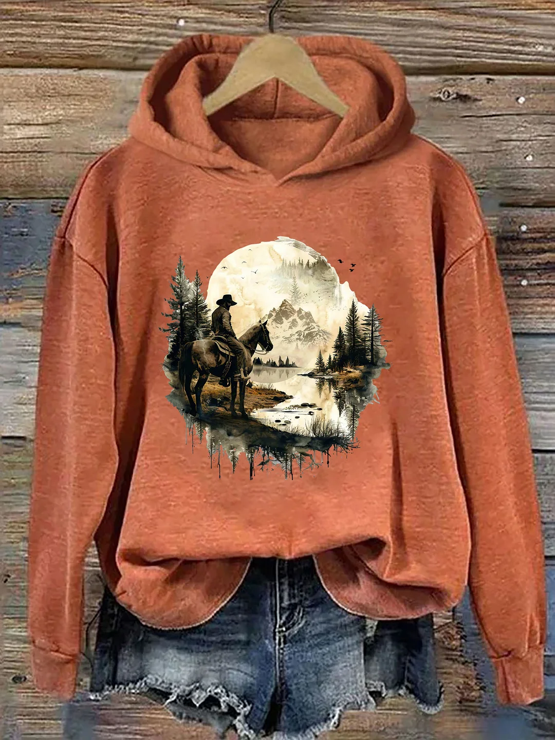 Cowboy Western Hoodie