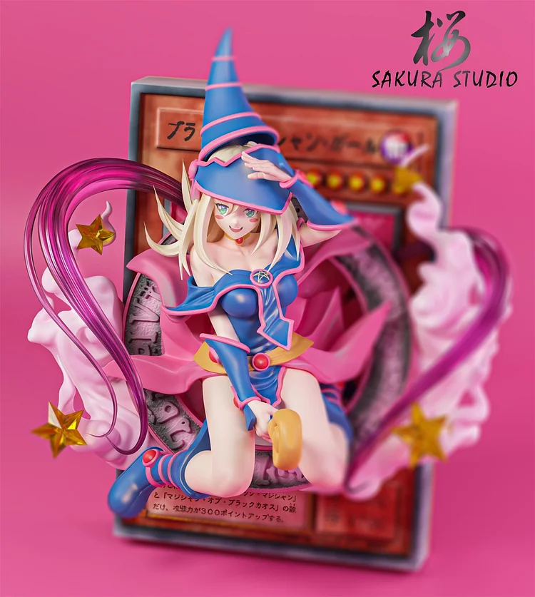PRE-ORDER SAKURA Studio - Yu-Gi-Oh Frame #3 Dark Magician Girl #4 Dark Magician Statue(GK)-