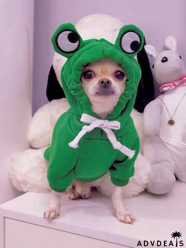 Frog Design Pet Hoodie