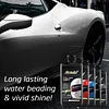 Formula 1 Color Wax Liquid for White Cars, Gives Ceramic Water Beading Protection and Ultimate Shiny Finish, Fills Minor Scratches with Color-Match Pigment, 16 oz