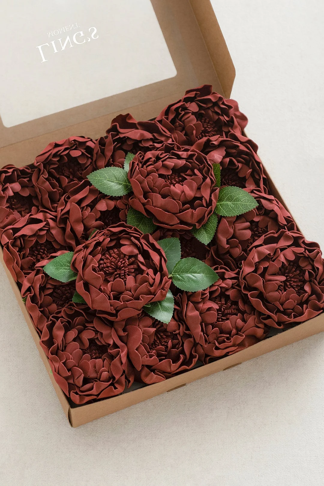 4" Foam Blooming Peony with Stem - 8 Colors