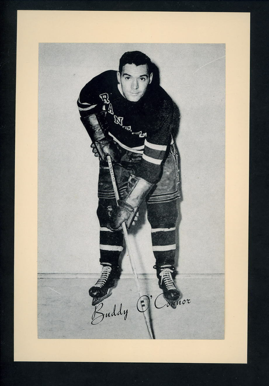 # 349 Buddy O'Connor 1944-63 Beehive Group 2 Photo Poster paintings New York Rangers