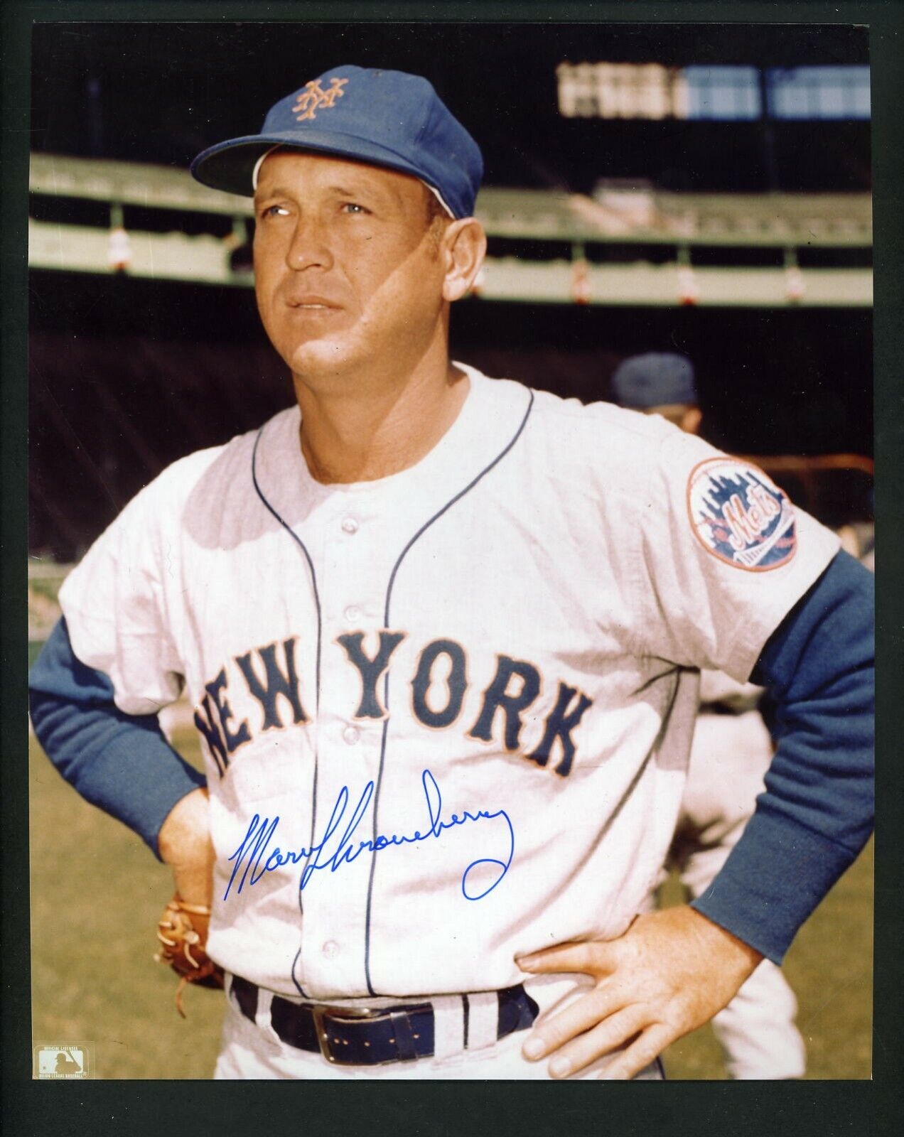 Marv Throneberry Signed Autographed 8 x 10 Photo Poster painting New York Mets  SHIPPING