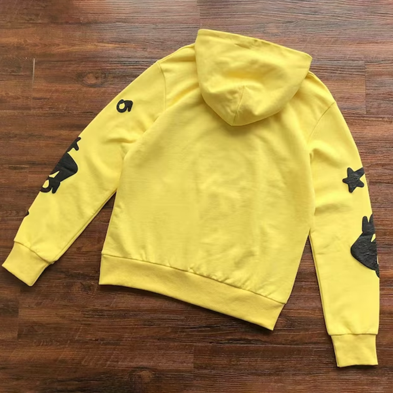 Sopula Yellow Spider Worldwide 555 Punk Hoodie