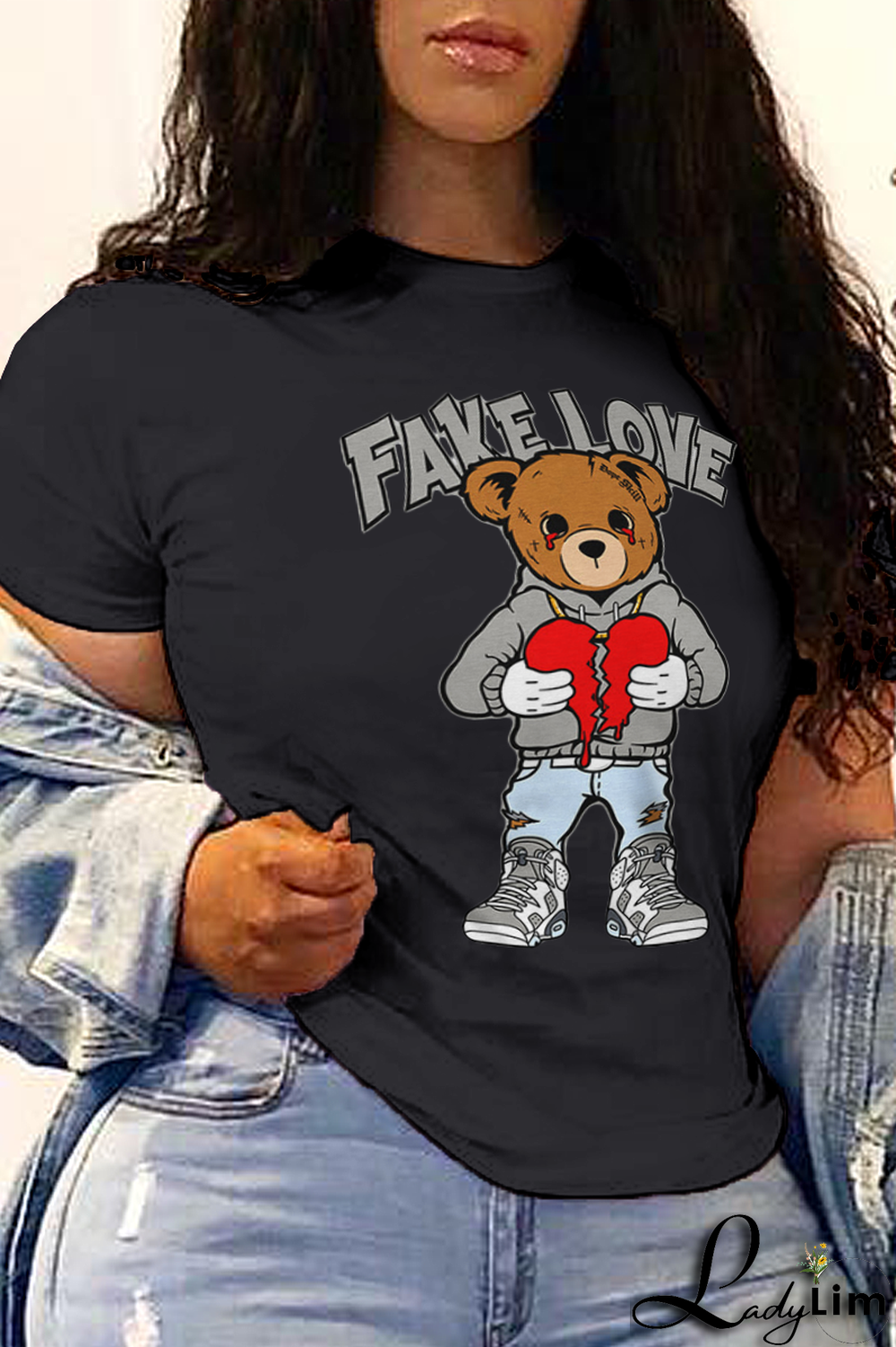 Orange Casual Daily Print Patchwork O Neck T-Shirts