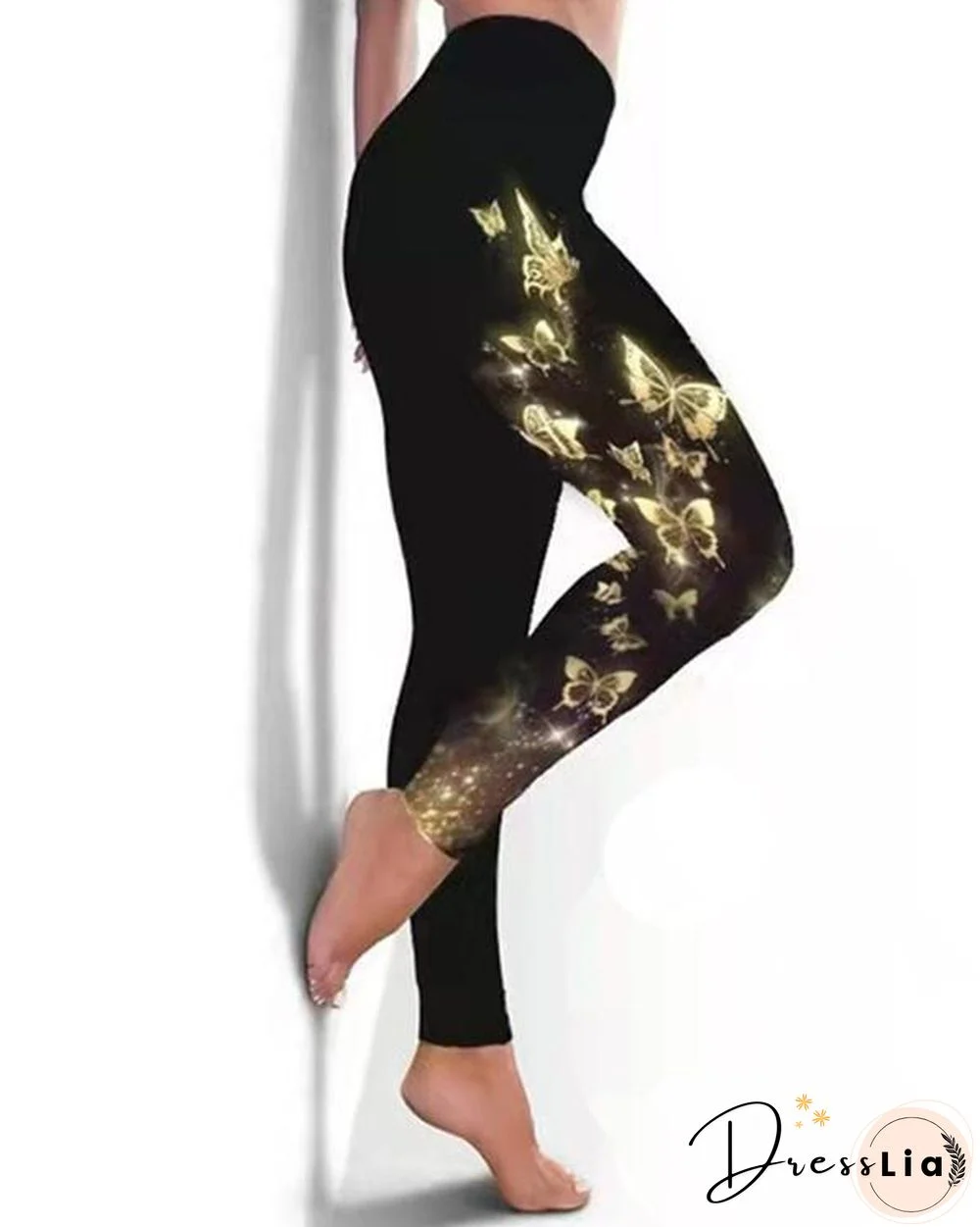 Fashion Print High Waist Leggings