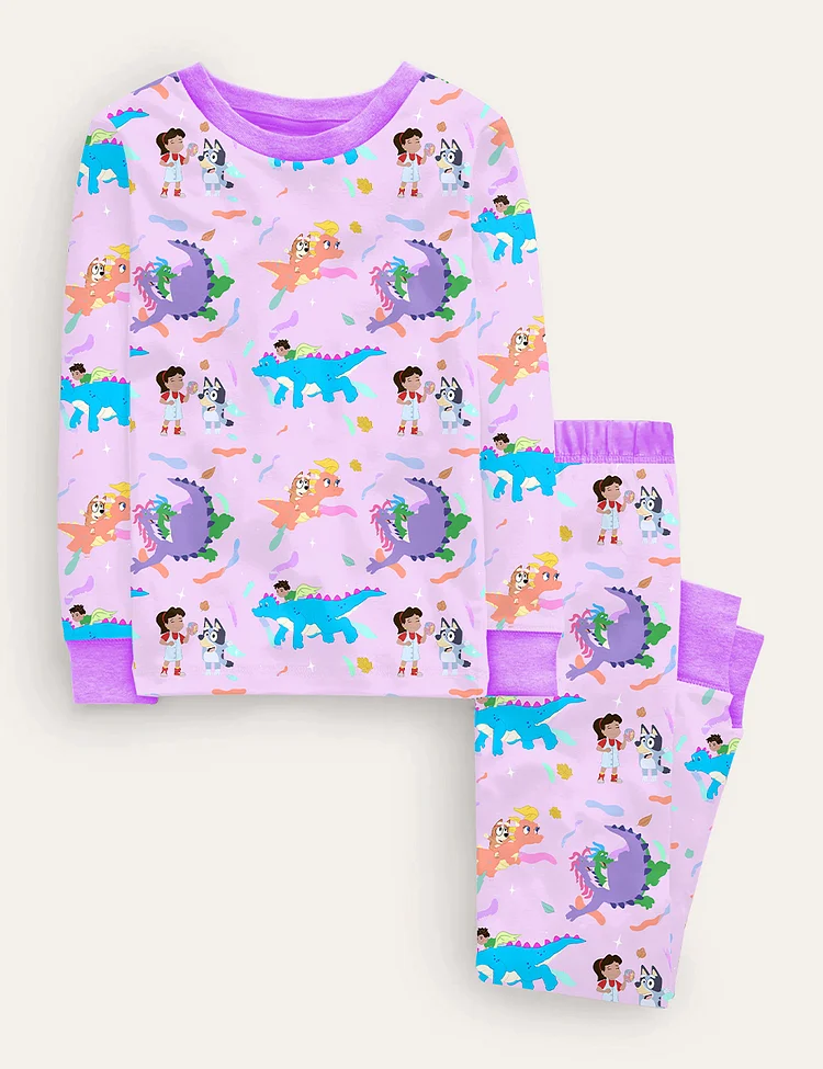 Kid's Bluey Pajama Set
