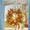 DIY Acrylic Special Shaped Diamond Painting Fall Wreath Ornament Hanging Kit