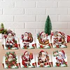 8PCS DIY Diamond Art Greeting Cards Congratulations Cards & Gifts (Christmas)