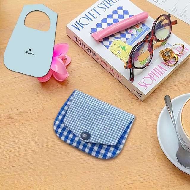 Cute Coin Purse Sewing Template & Instructions