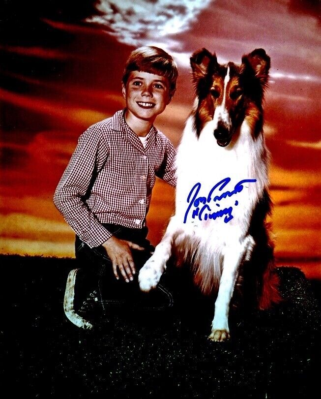 JON PROVOST In-person Signed Photo Poster painting - LASSIE