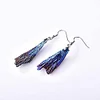 Electroplated Blue Peacock Tail Stone(Wings of Angel)