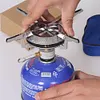 Outdoor Camping Gas Stove Lightweight Stove Head with Storage Bag for Picnic BBQ