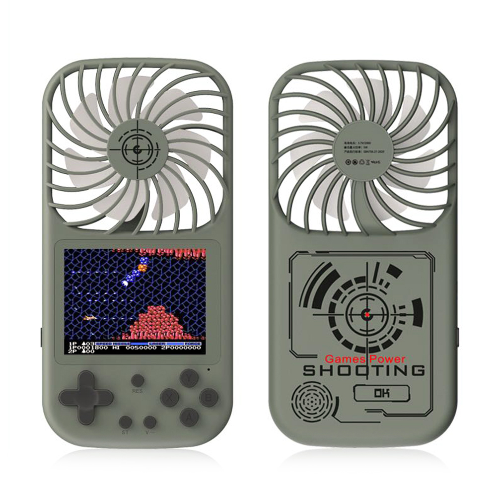 

Mini Handheld Cooling Fan 3 Modes Adjustable Game Cooler Fan, Grey, 501 Original