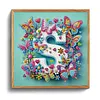 Butterfly Flower S 5D Partial Drill DIY Diamond Painting Kit 30*30cm