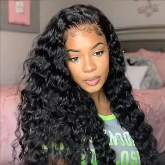 Wignee Loose Wave Washable & Breathable 4x4 Lace Closure Human Hair Wigs Wignee hair