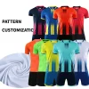 Wholesale Soccer Jersey Set Customised Digital Printing Automated Cutting for Adults Jersey Uniform