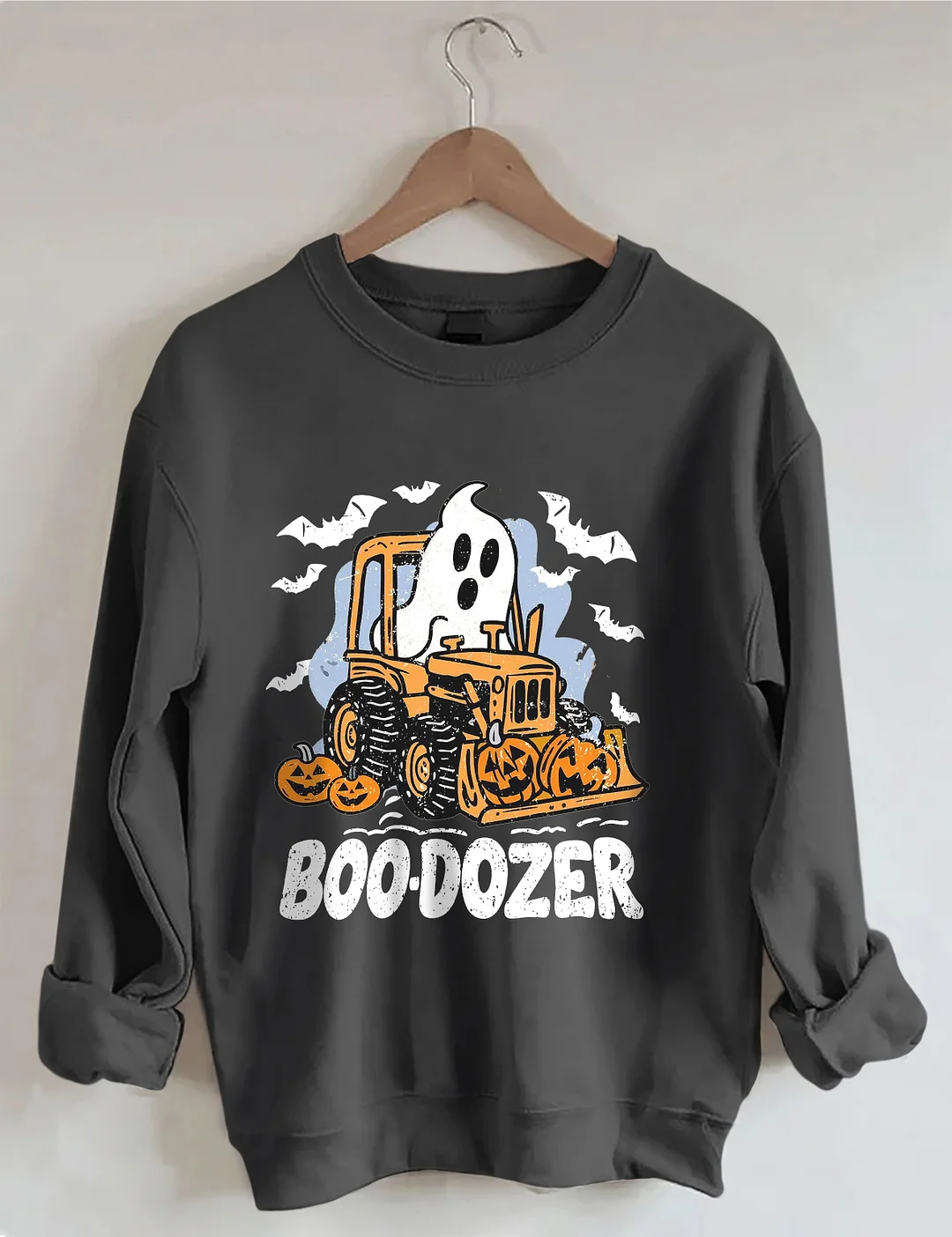 Funny Halloween Construction Sweatshirt