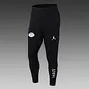 Joyfball 2025/2026 Psg Paris Saint-Germain Half-Pull Training Suit Black Jersey