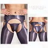 Men's Sexy Underwear Guys G-string Brief Breathable Glossy Silk Satin Bikini Thong