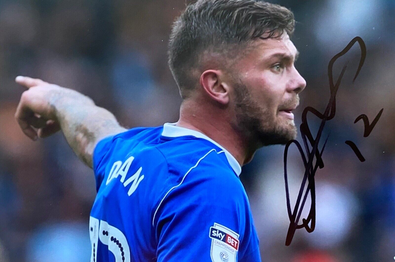 Harlee Dean Genuine Hand Signed 6X4 Photo Poster painting - Birmingham City 4