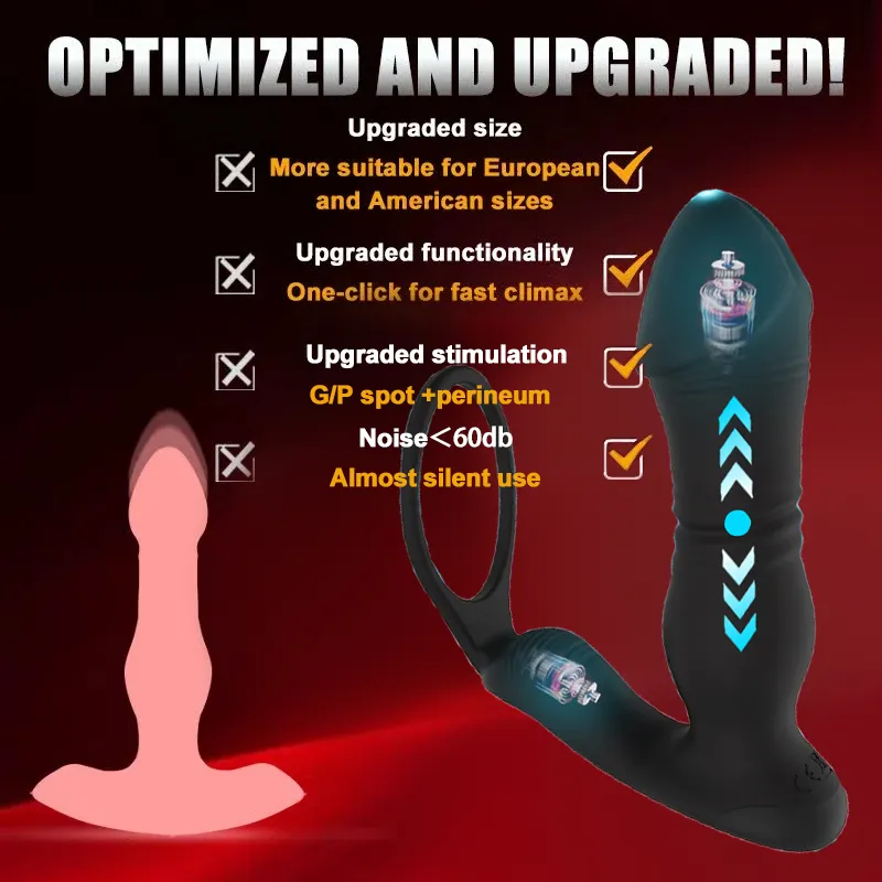 Tiger 3 Gen. 4.6 Inches Thrusting Prostate Massager