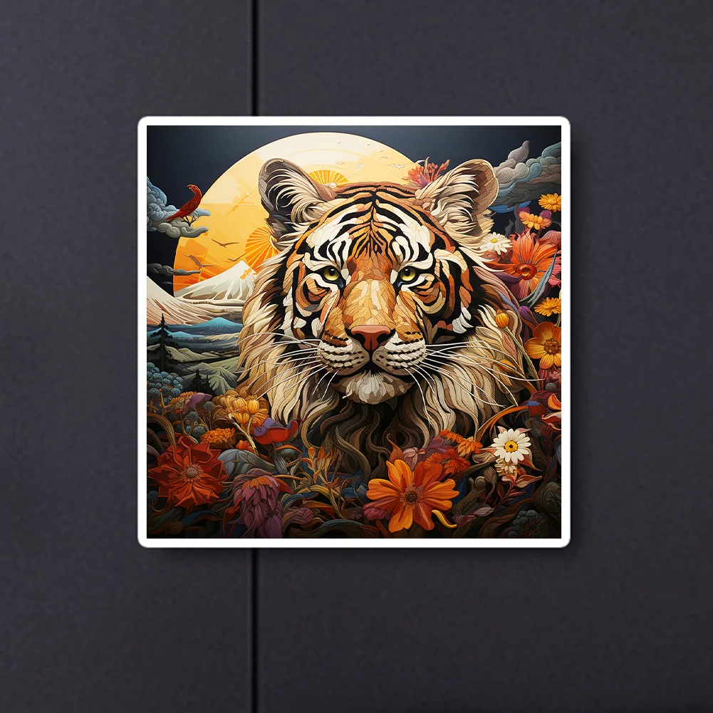 Diamond Painting - Full Round Drill - Field Tiger(Canvas|30*30cm)