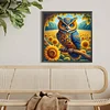 Diamond Painting-5D Full Round Drill Owl(40x40cm)
