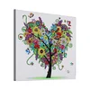 Heart Shaped Tree  | Crystal Rhinestone  | Full Round Diamond Painting Kits