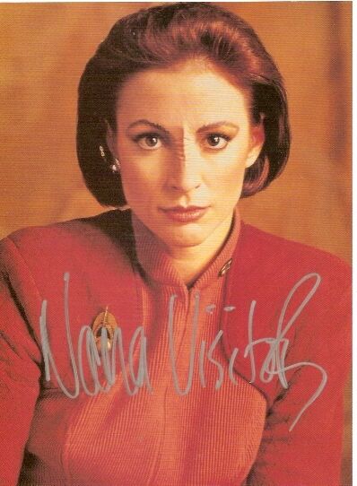 Nana Visitor - Star Trek DS9 signed Photo Poster painting