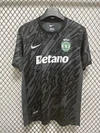 2024/2025 Lisbon Goalkeeper Black Football Shirt 1:1 Thai Quality