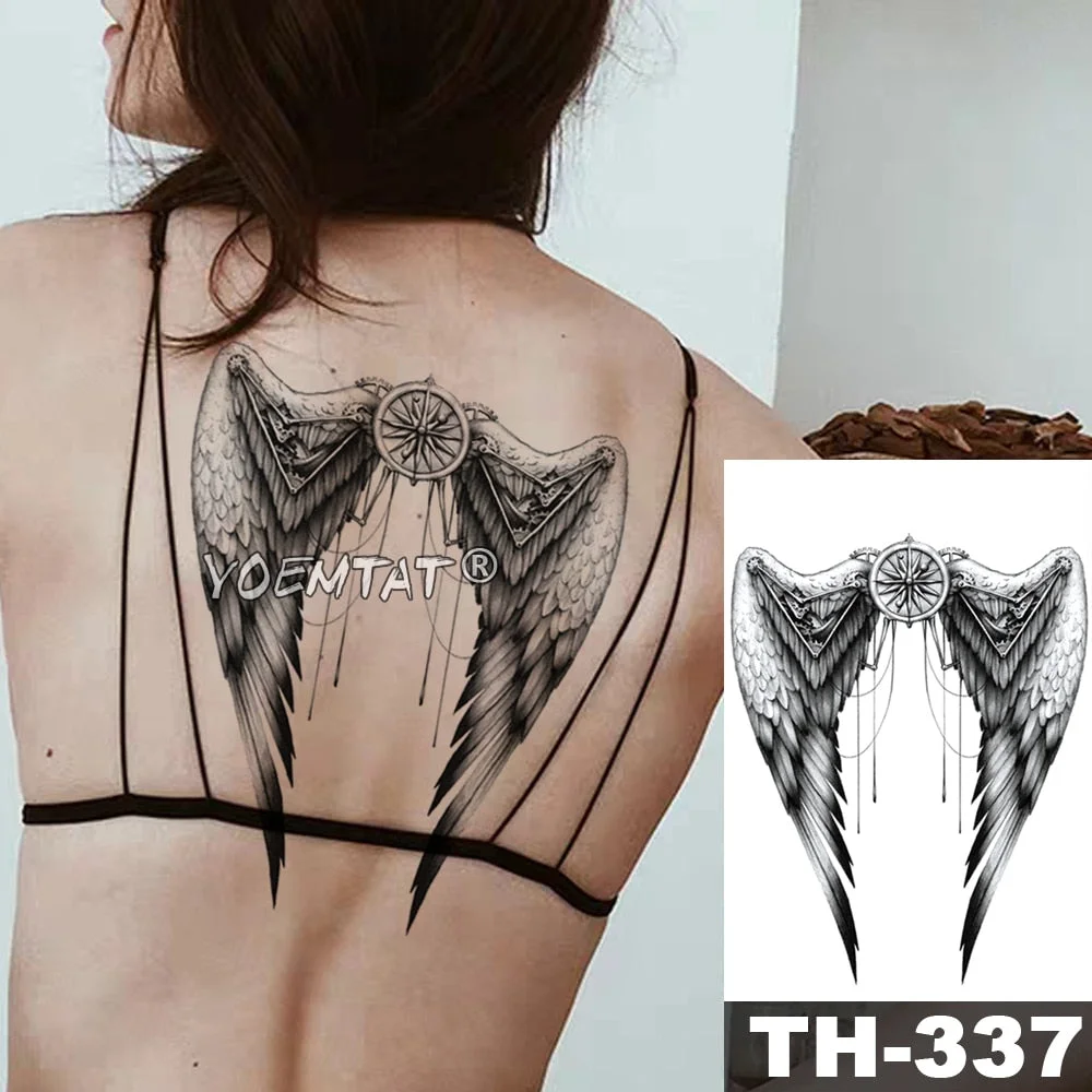 Waterproof Temporary Tattoo Sticker Arm Totem Tribe tatoo Water Transfer flame power style body art fake tatto for men