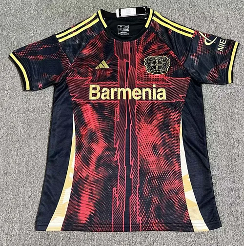 2025/2026 Leverkusen Special Edition Black and Red Football Jersey 1:1 Thai Quality
