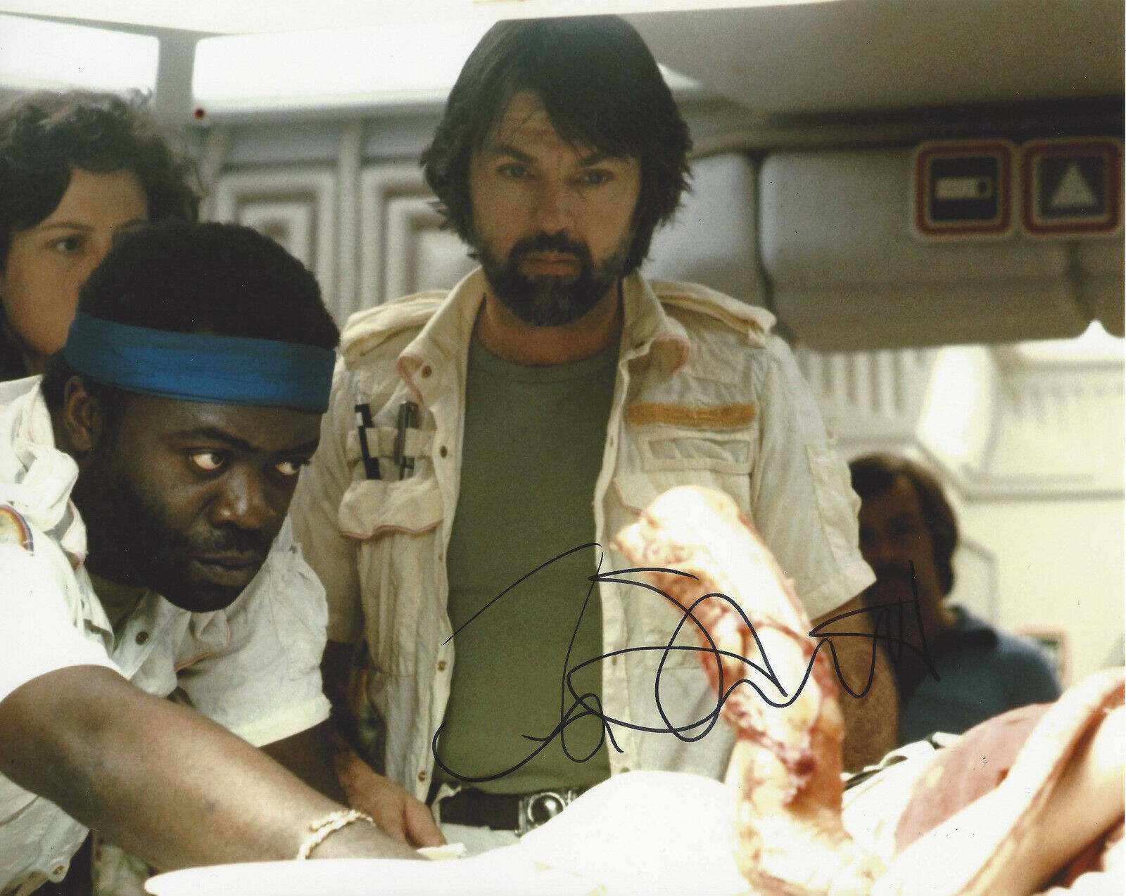 TOM SKERRITT SIGNED 'ALIEN' DALLAS AUTOGRAPH 8X10 Photo Poster painting B w/COA ACTOR PROOF