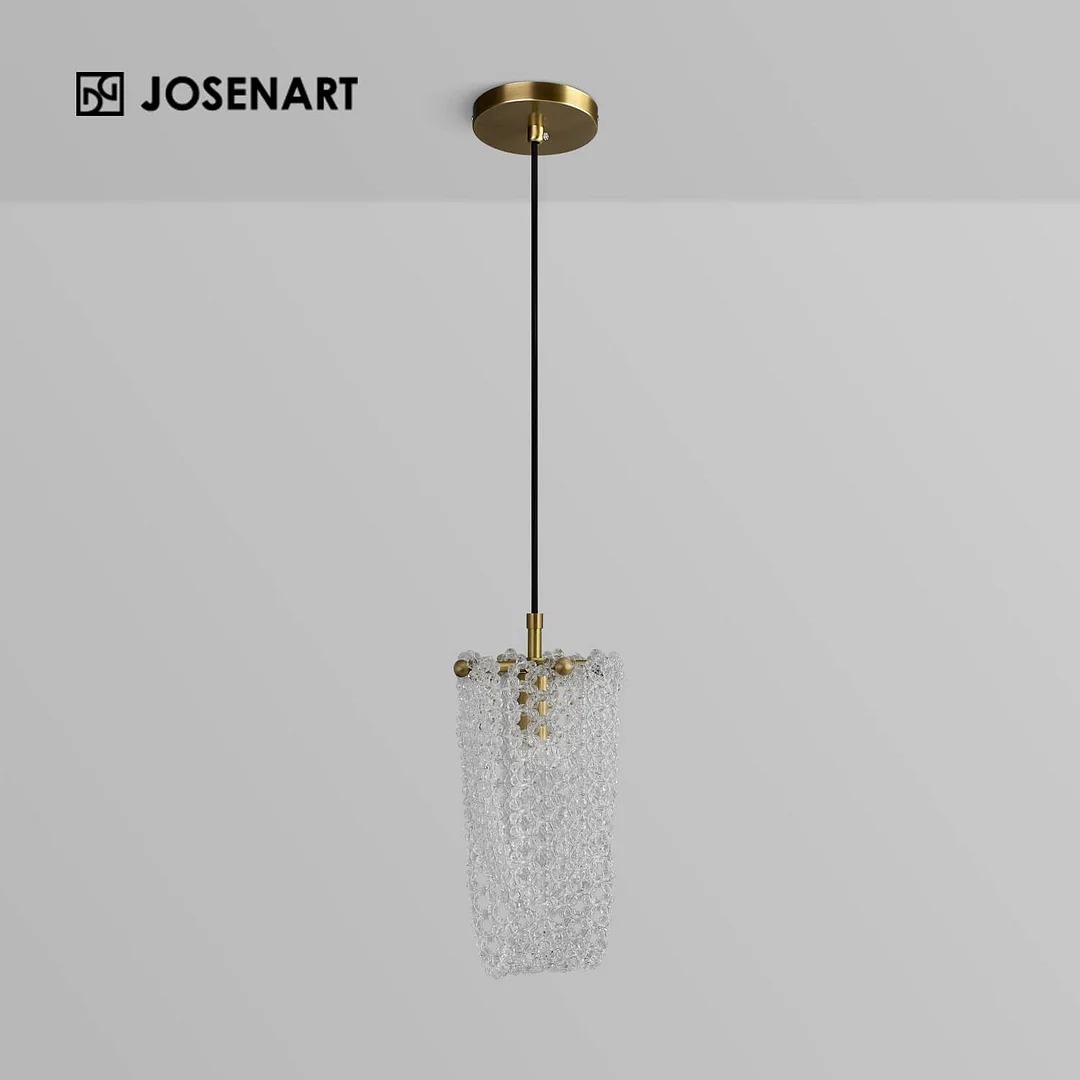 Modern Cluster Crystal Shade Pendant Lamps JOSENART Josenart