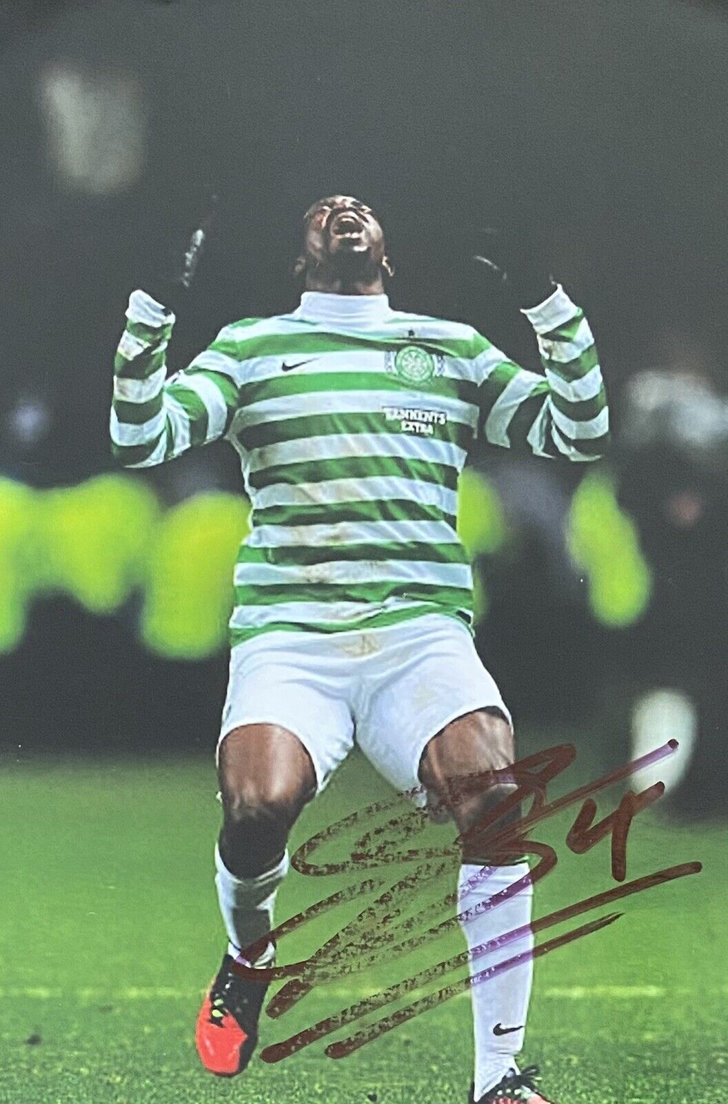 Efe Ambrose Genuine Hand Signed Celtic 6X4 Photo Poster painting