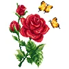 Flower - 9CT Partial Beaded Cross Stitch Kit(30x35cm)