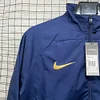 2024 France Windbreaker Royal Blue Jersey 1:1 Thai Quality