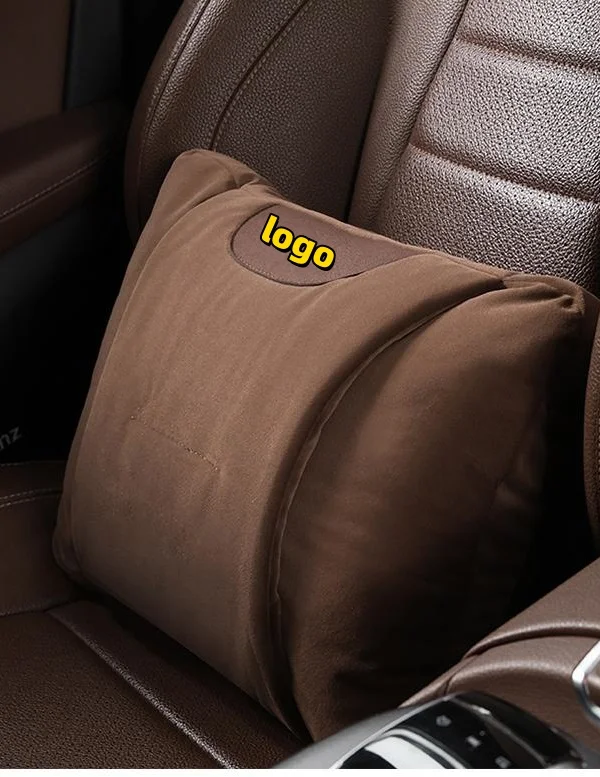 Car Seat Lumbar Support + Headrest