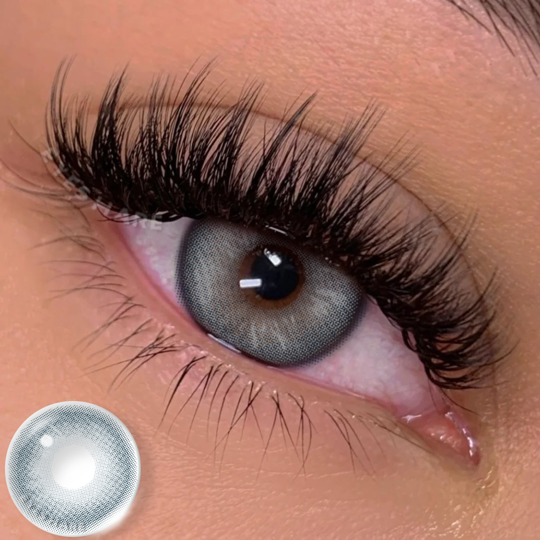 Colored Contact Lenses EYESHARE VENICE GRAY 14.2MM 1 Pair | 1 Year