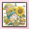 Dwarf - 9CT Partial Beaded Cross Stitch Kit(40x40cm)