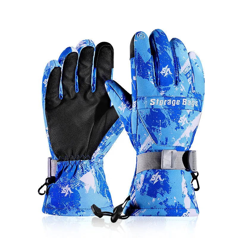 Unisex Waterproof Outdoor Ski Gloves