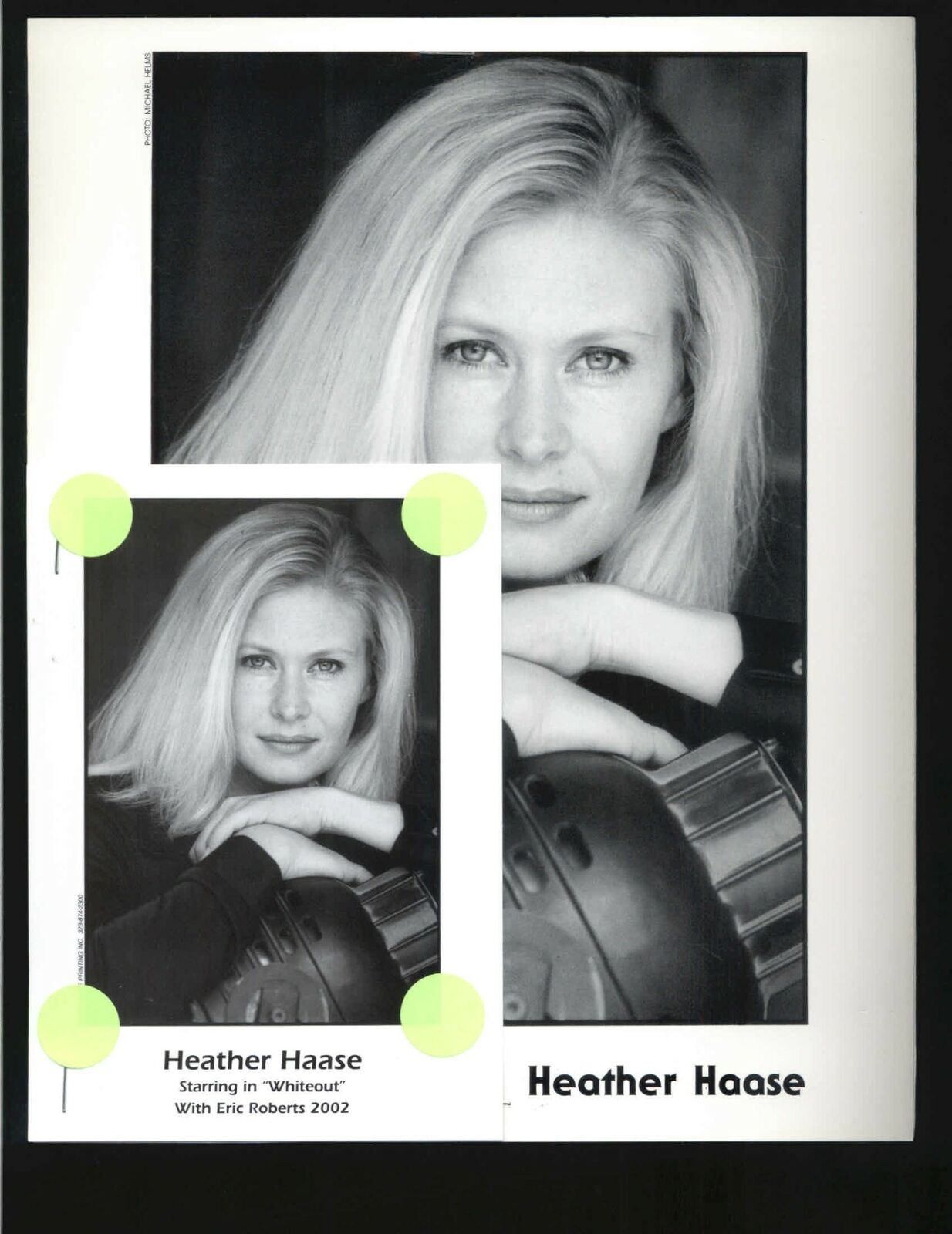 Heather Haase - 8x10 Headshot Photo Poster painting with Resume - The 'Burbs